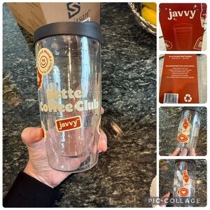 Javvy Fall Coffee Club Tumbler limited edition New In Box